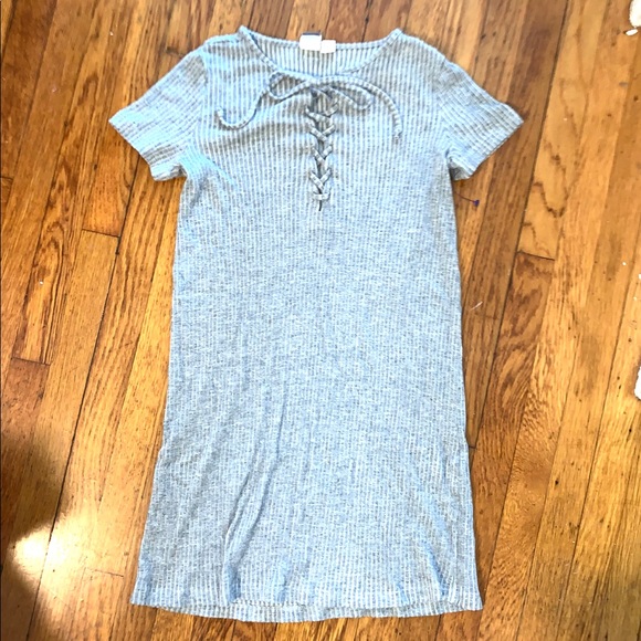 Roxy Dresses & Skirts - 🕶 Roxy Pacsun Ribbed Laceup Dress